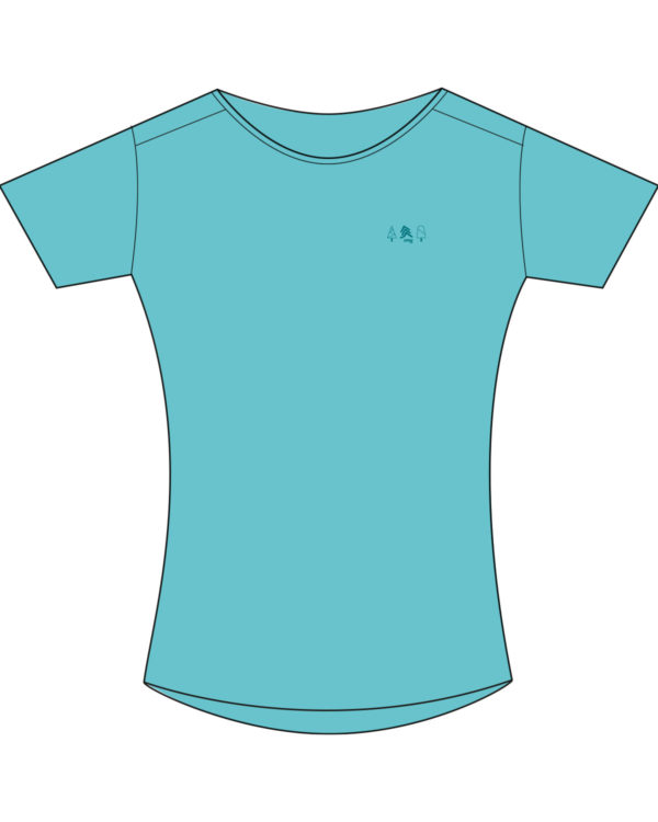 AMY t-shirt bleu azur sport/ville